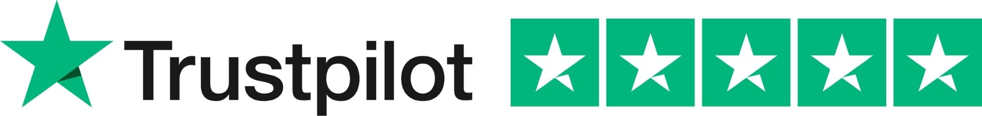 Trustpilot logo and stars